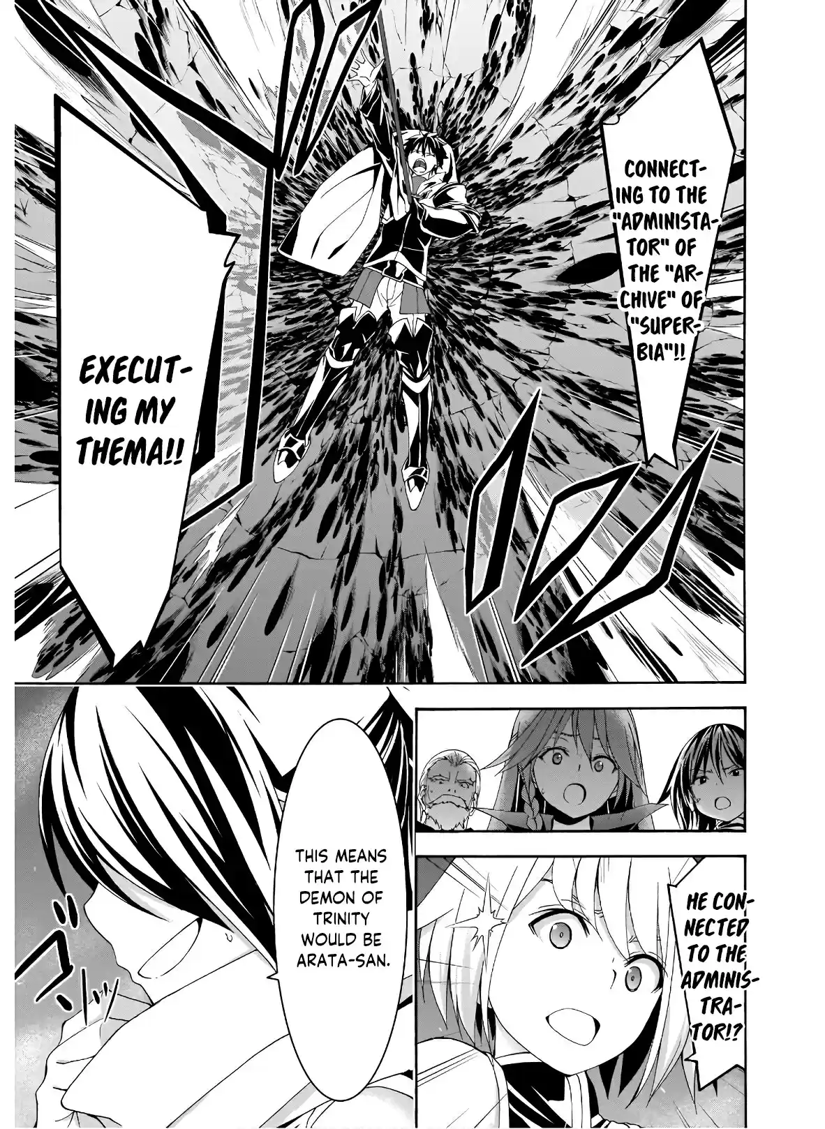 Trinity Seven Vol. 22 Ch. 98 Heaven's Fallen king and 12 Demon Commanders