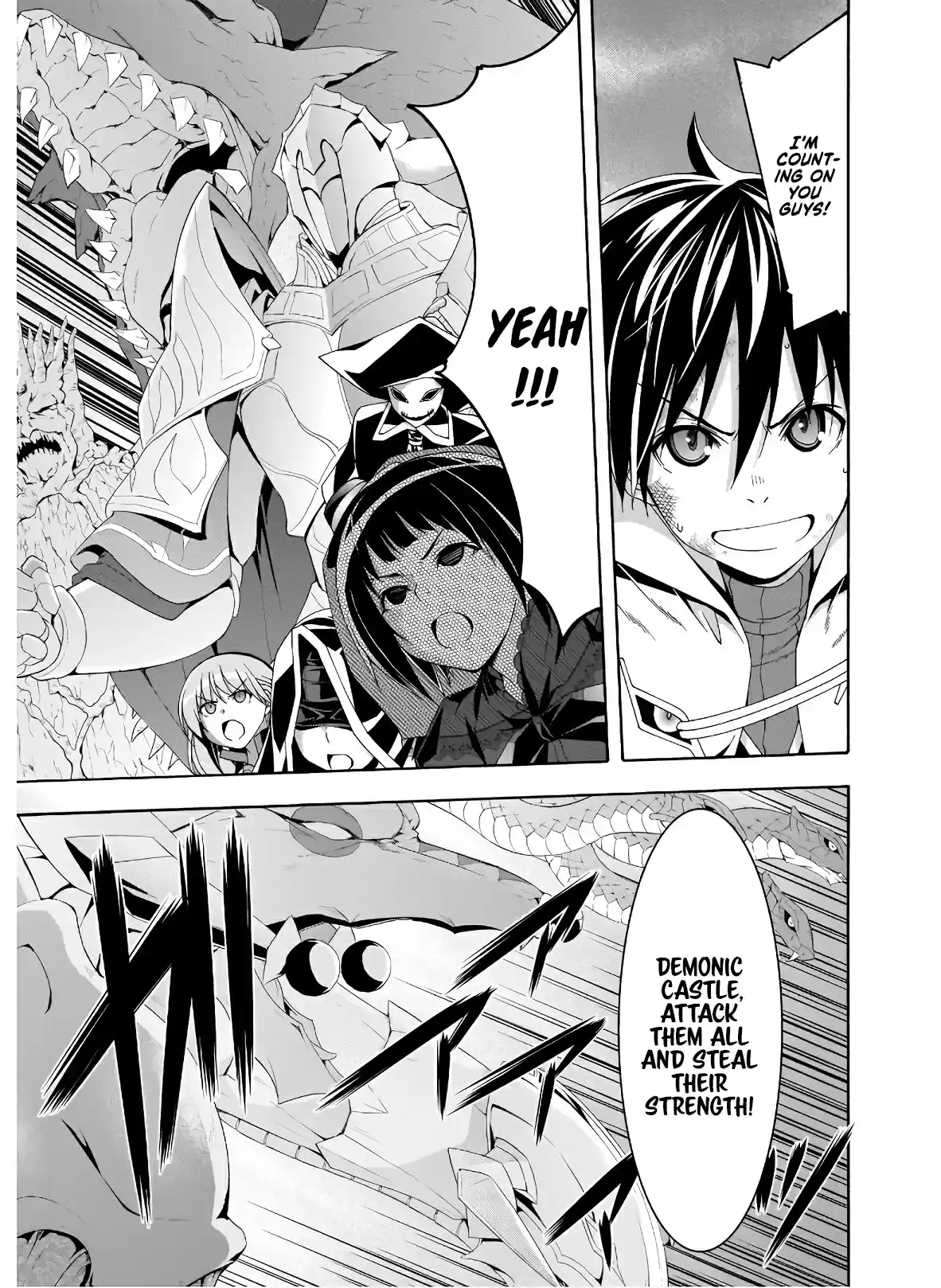 Trinity Seven Vol. 22 Ch. 98 Heaven's Fallen king and 12 Demon Commanders