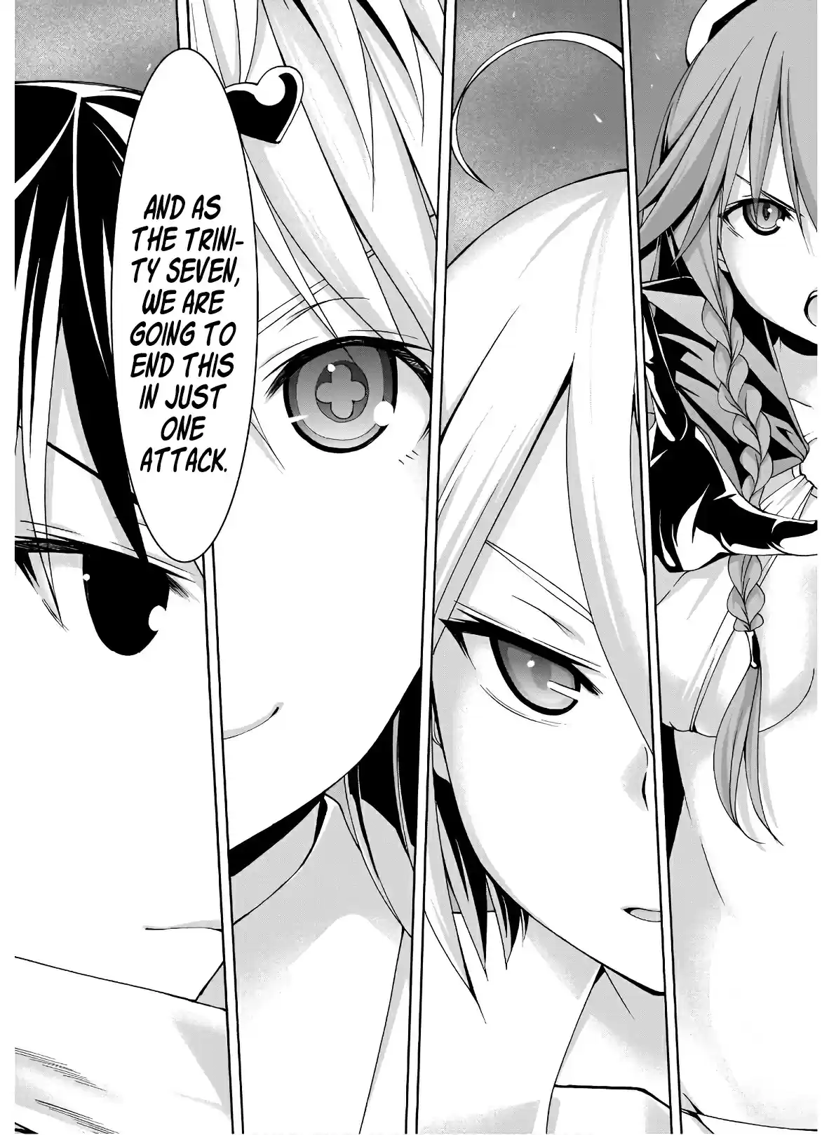 Trinity Seven Vol. 22 Ch. 98 Heaven's Fallen king and 12 Demon Commanders