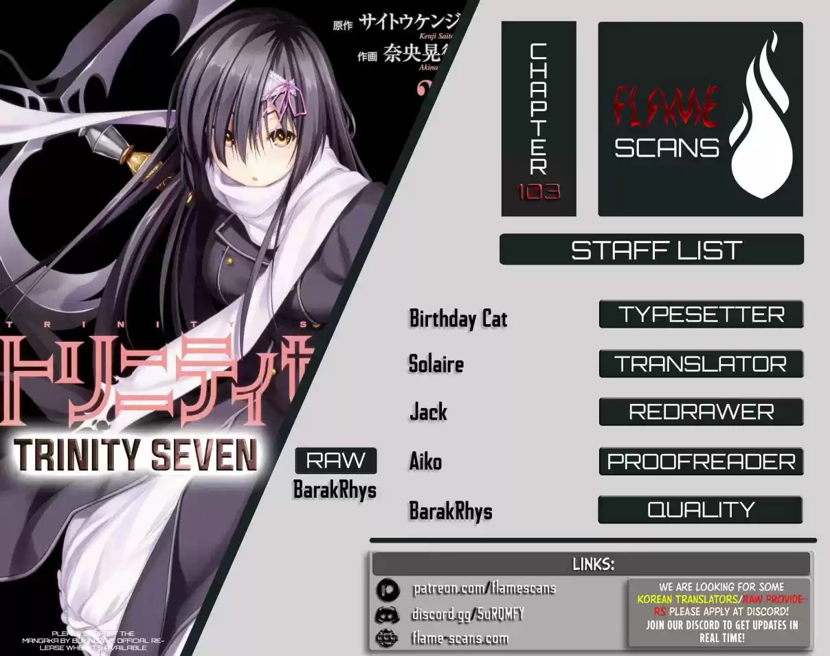 Trinity Seven Vol. 23 Ch. 103 Heaven's Angels & Calling Deep