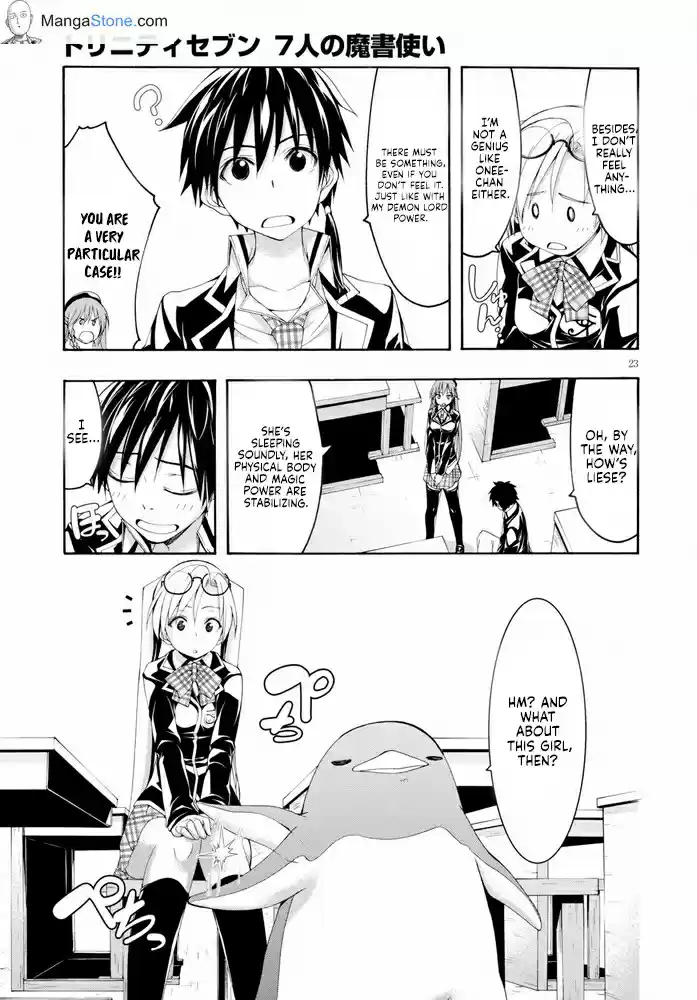 Trinity Seven Vol. 23 Ch. 103 Heaven's Angels & Calling Deep