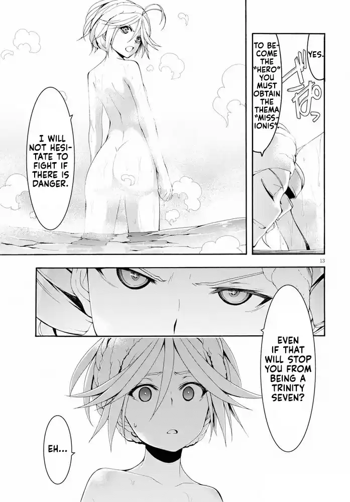 Trinity Seven Vol. 23 Ch. 104 Highest Deep & God Bless