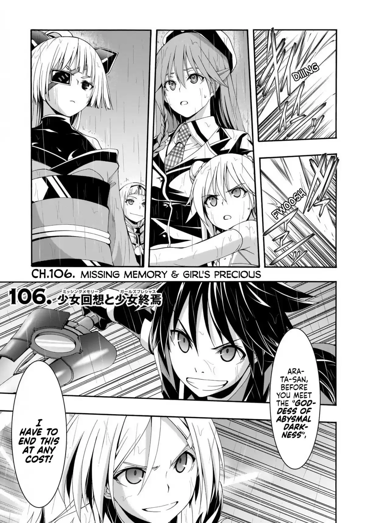 Trinity Seven Vol. 23 Ch. 106 Missing Memory & Girl's Precious