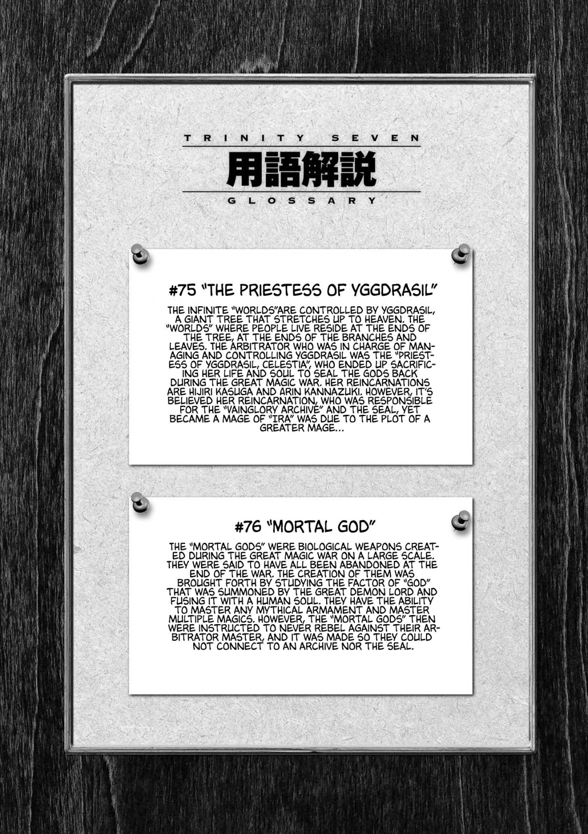 Trinity Seven Vol. 23 Ch. 107 Artifact Memory And Noble Girl