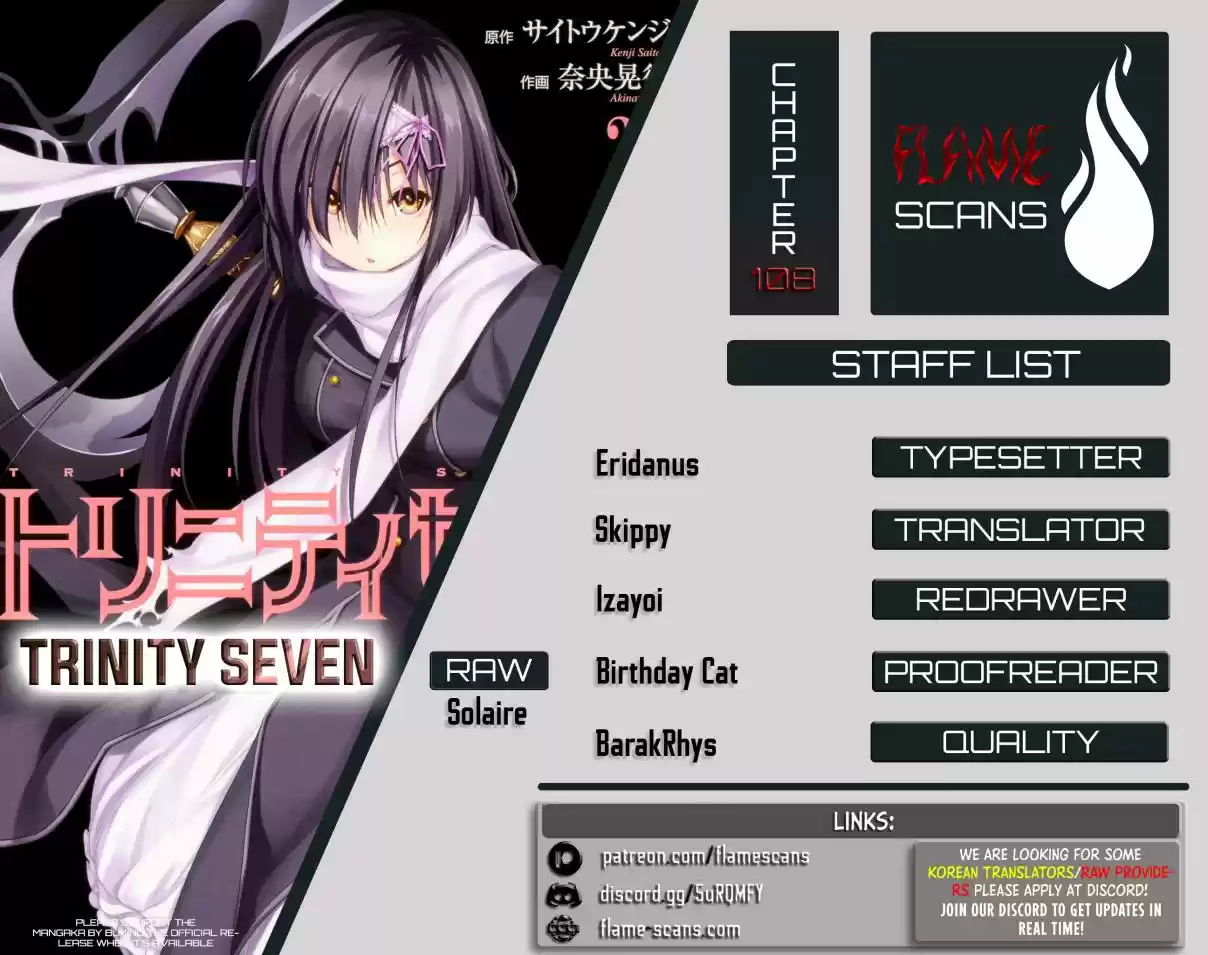 Trinity Seven Vol. 23 Ch. 108 Heartbreak & Educational Policy