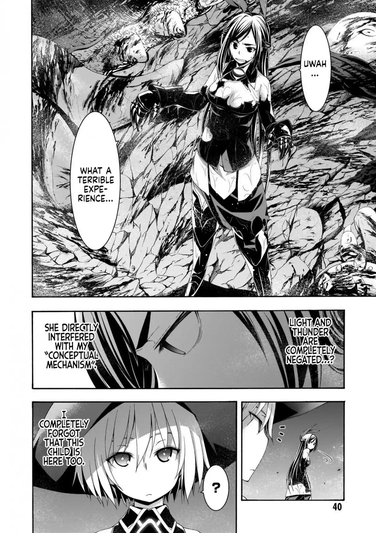 Trinity Seven Vol. 24 Ch. 110 The War for Hijiri and Goddess's Identity