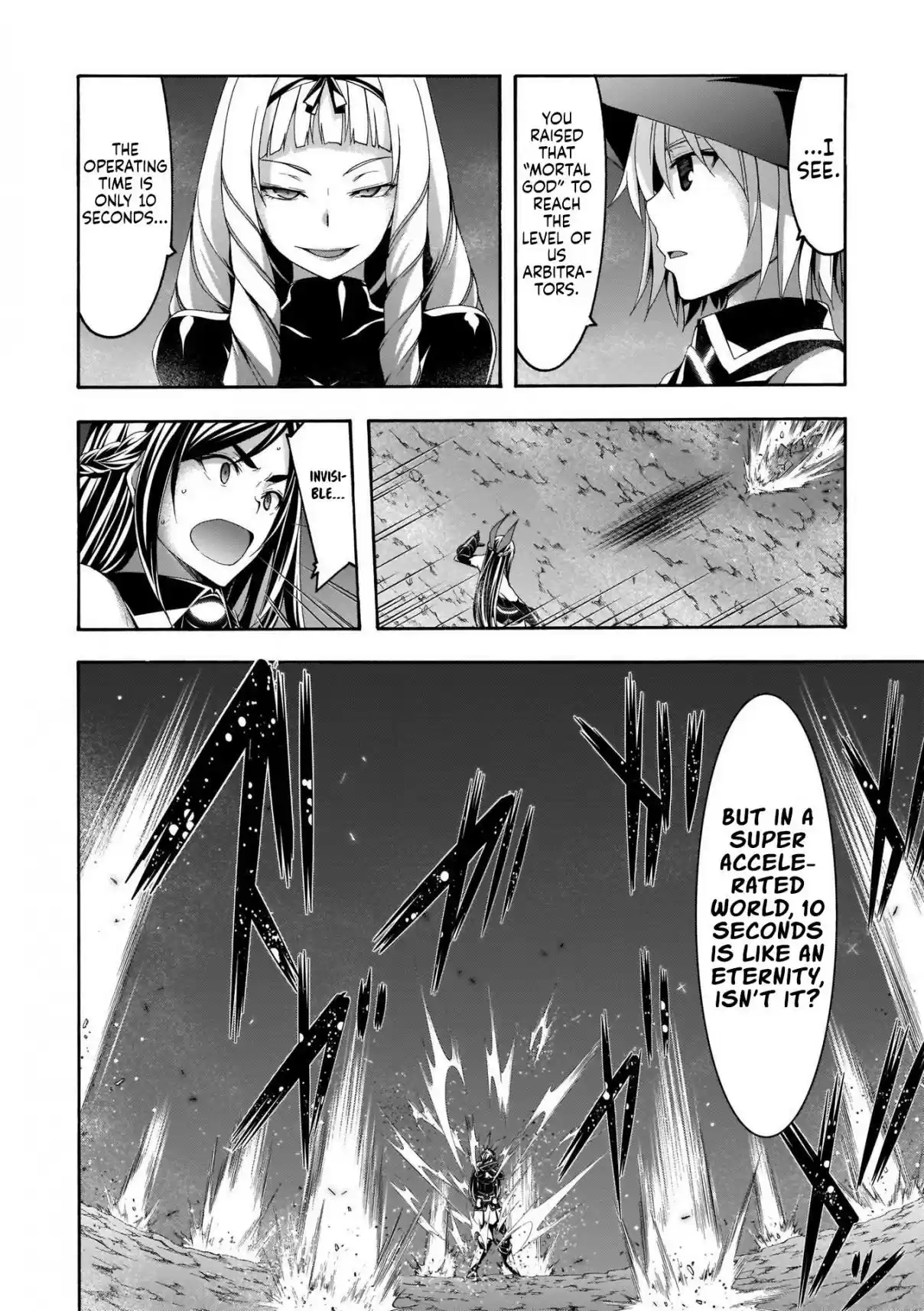 Trinity Seven Vol. 24 Ch. 110 The War for Hijiri and Goddess's Identity