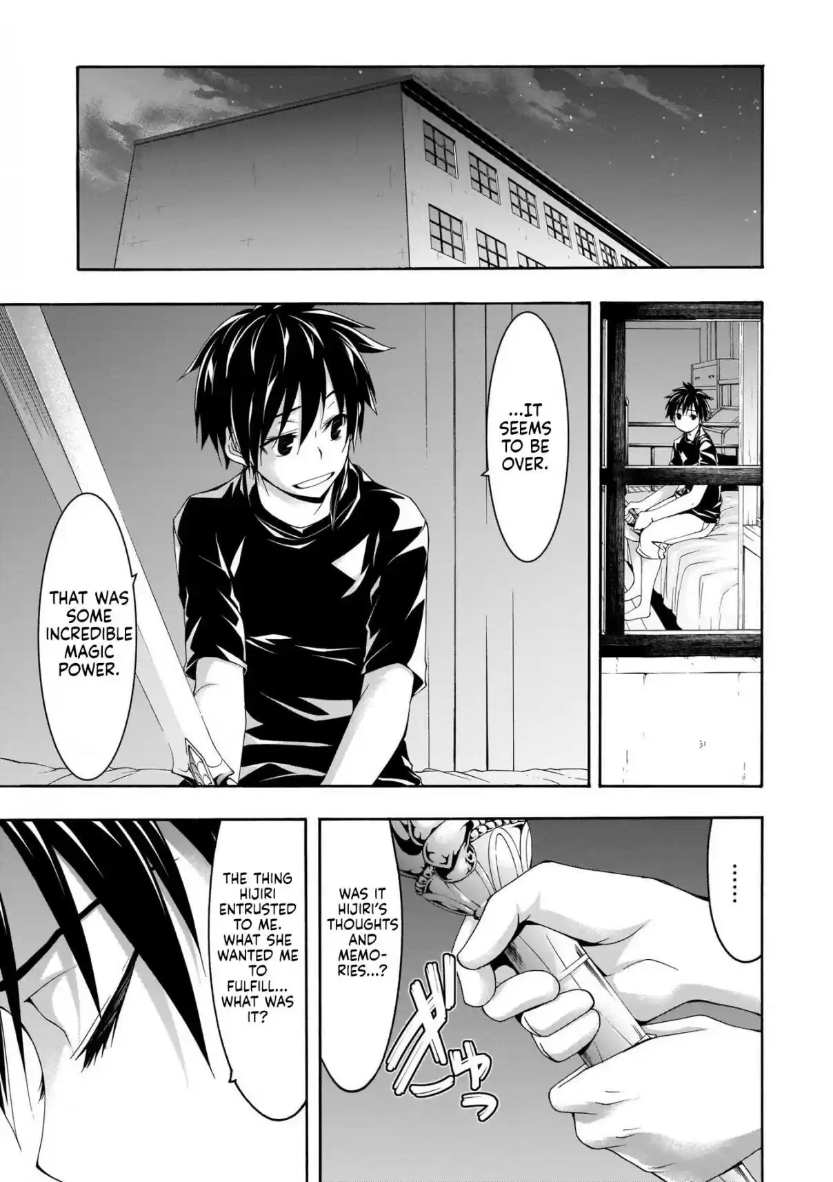 Trinity Seven Vol. 24 Ch. 110 The War for Hijiri and Goddess's Identity