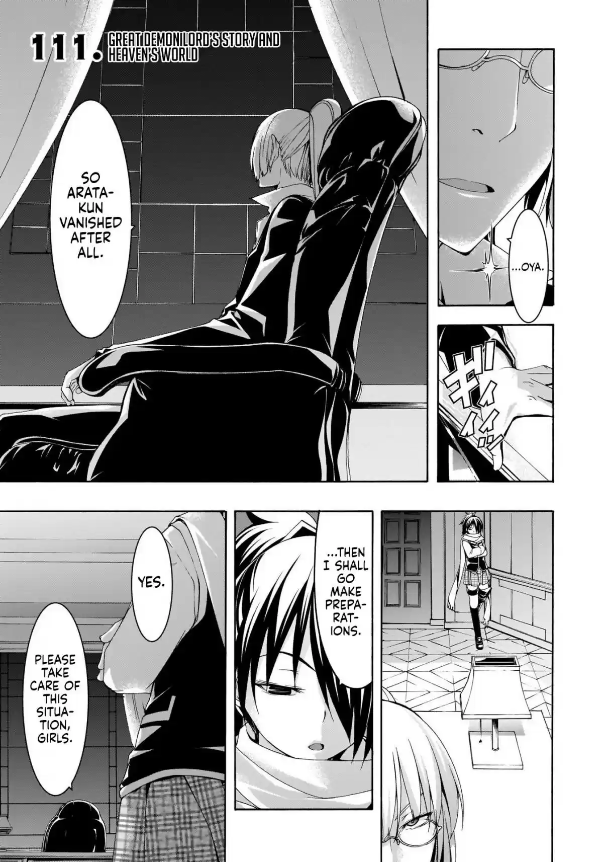 Trinity Seven Vol. 24 Ch. 111 The Great Demon Lord’s Story and Heaven’s World