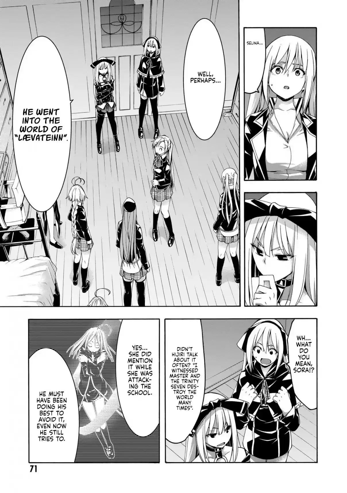 Trinity Seven Vol. 24 Ch. 111 The Great Demon Lord’s Story and Heaven’s World