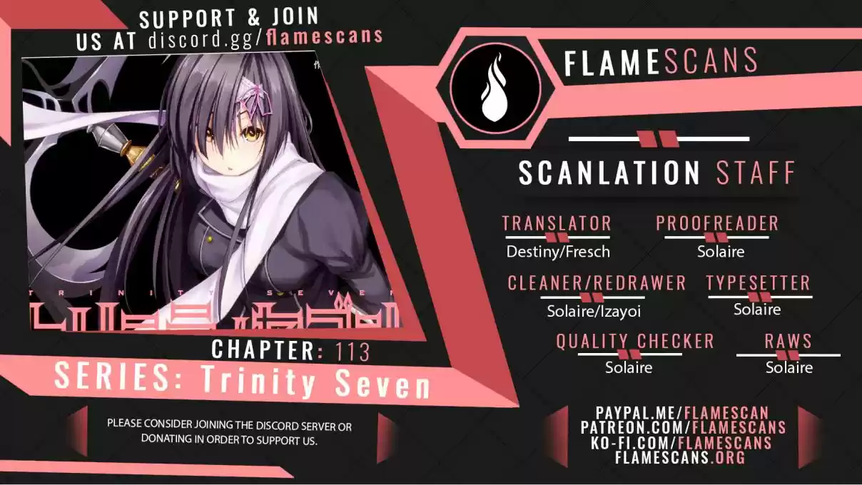 Trinity Seven Vol. 24 Ch. 113 The Demon Lord's Partner and The Eternal Prison of Black Flames