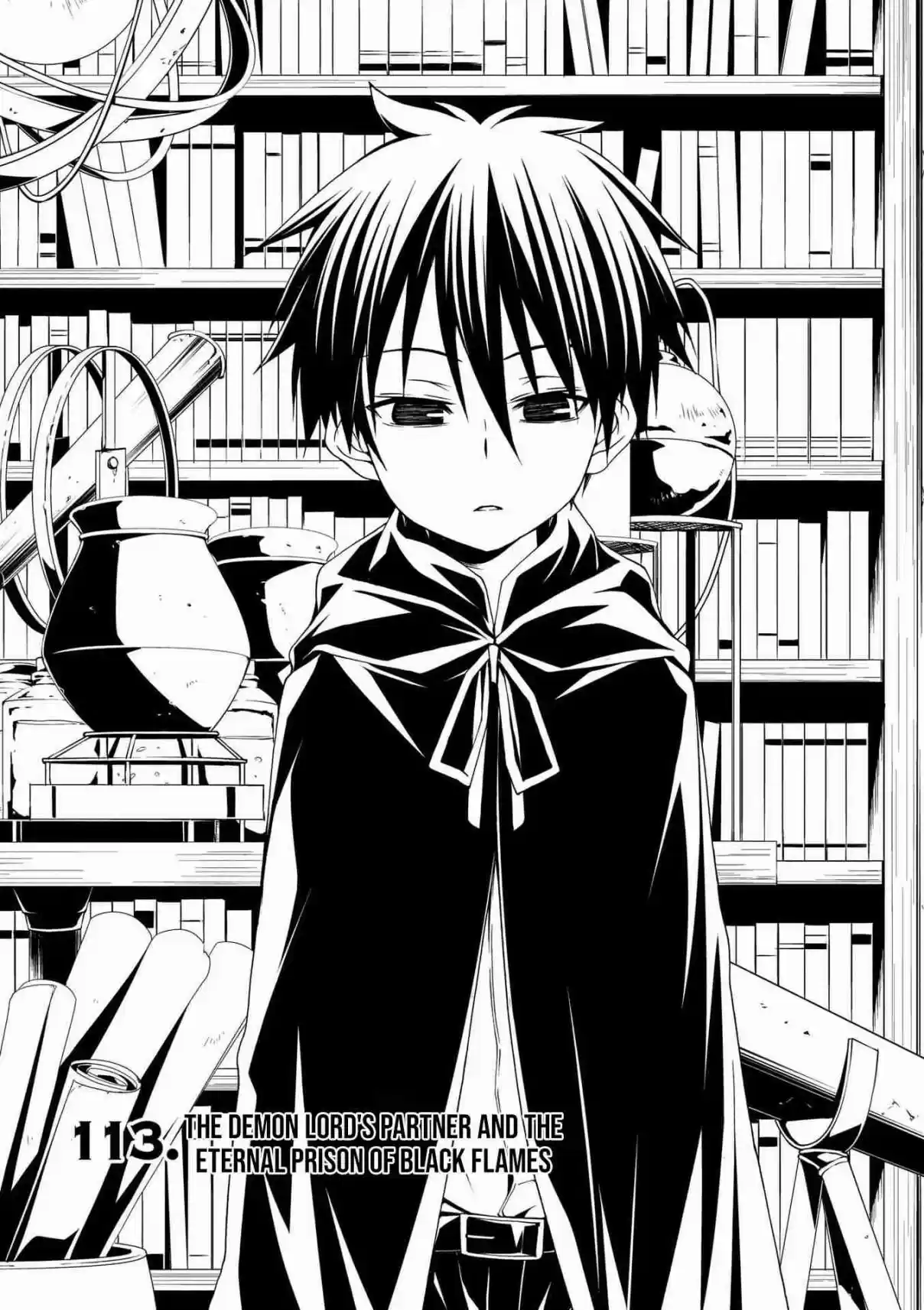 Trinity Seven Vol. 24 Ch. 113 The Demon Lord's Partner and The Eternal Prison of Black Flames