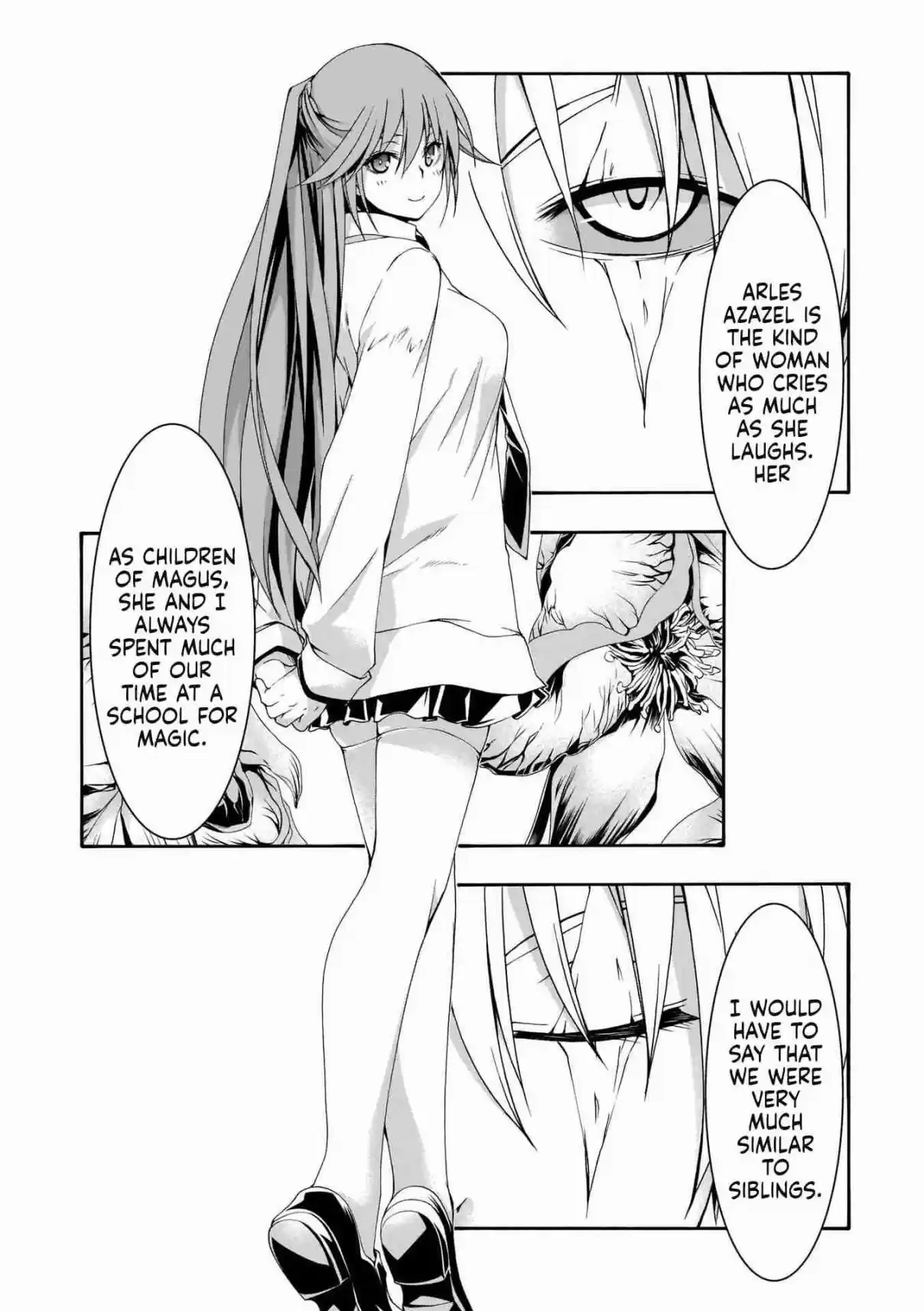 Trinity Seven Vol. 24 Ch. 113 The Demon Lord's Partner and The Eternal Prison of Black Flames