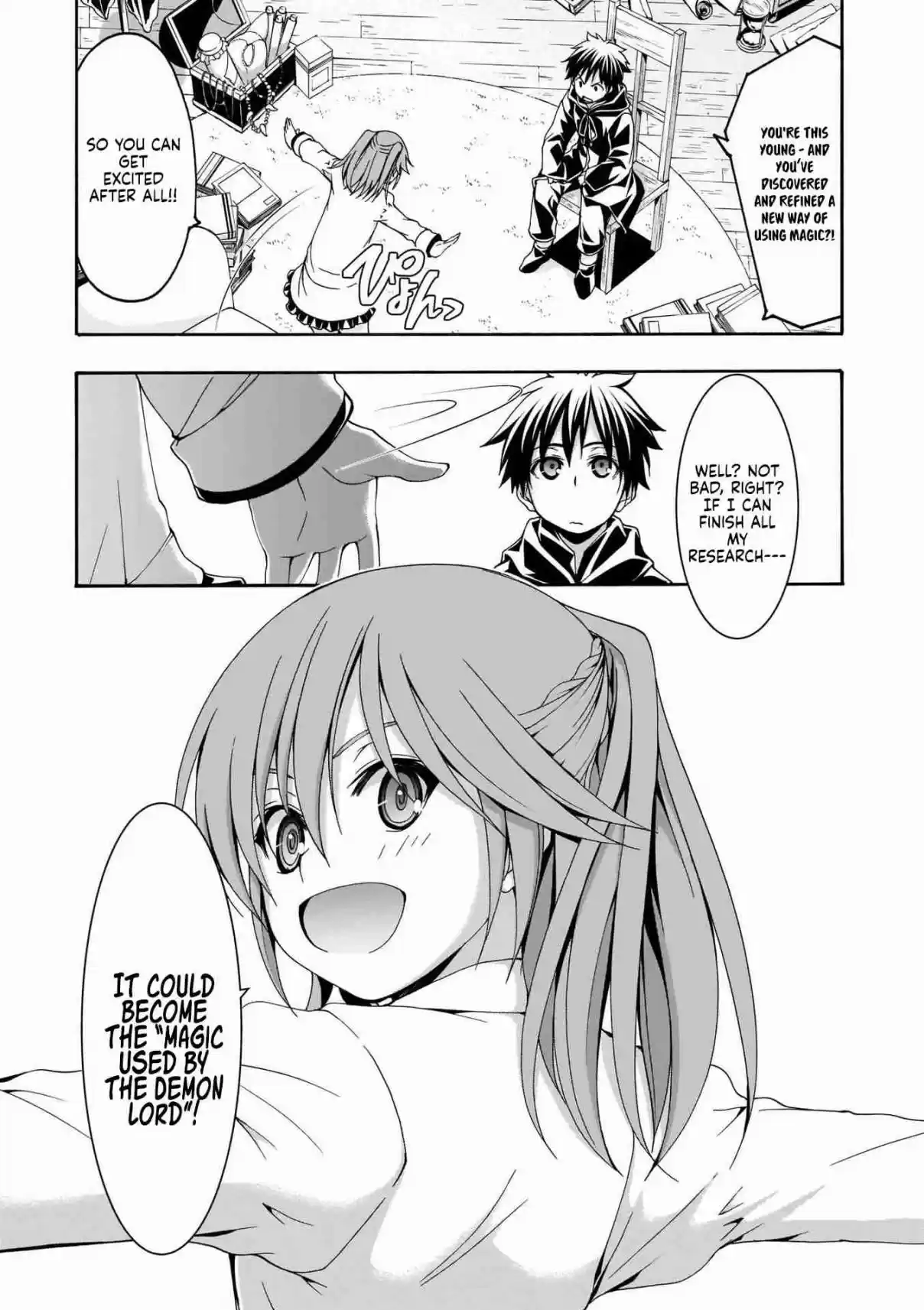 Trinity Seven Vol. 24 Ch. 113 The Demon Lord's Partner and The Eternal Prison of Black Flames