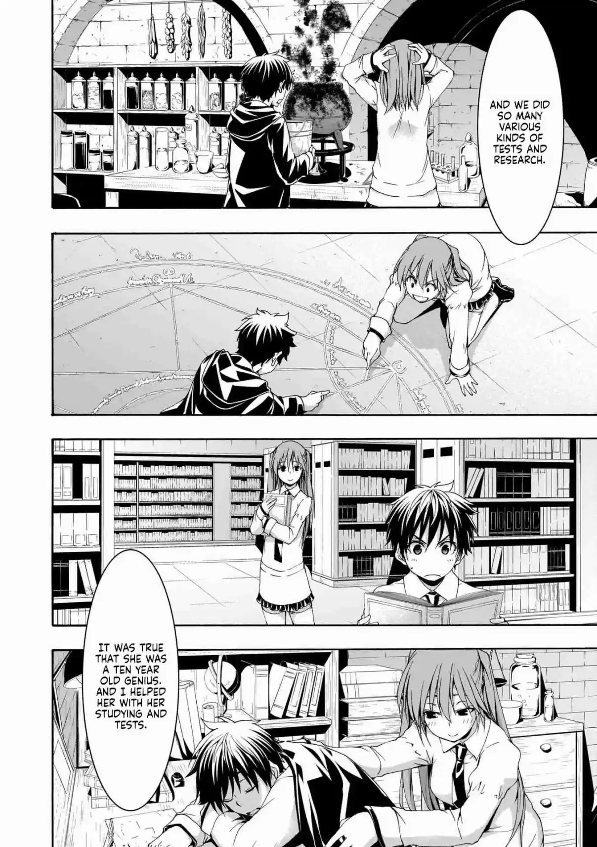 Trinity Seven Vol. 24 Ch. 113 The Demon Lord's Partner and The Eternal Prison of Black Flames
