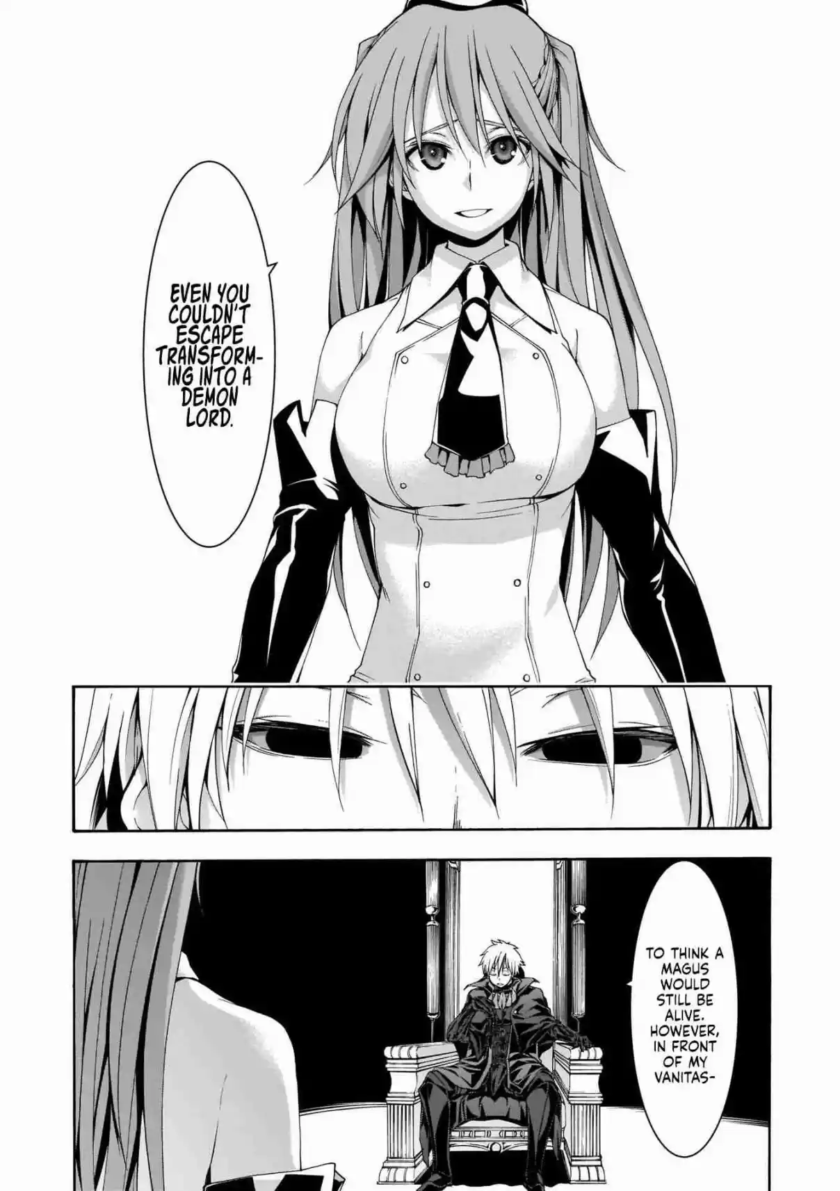 Trinity Seven Vol. 24 Ch. 113 The Demon Lord's Partner and The Eternal Prison of Black Flames
