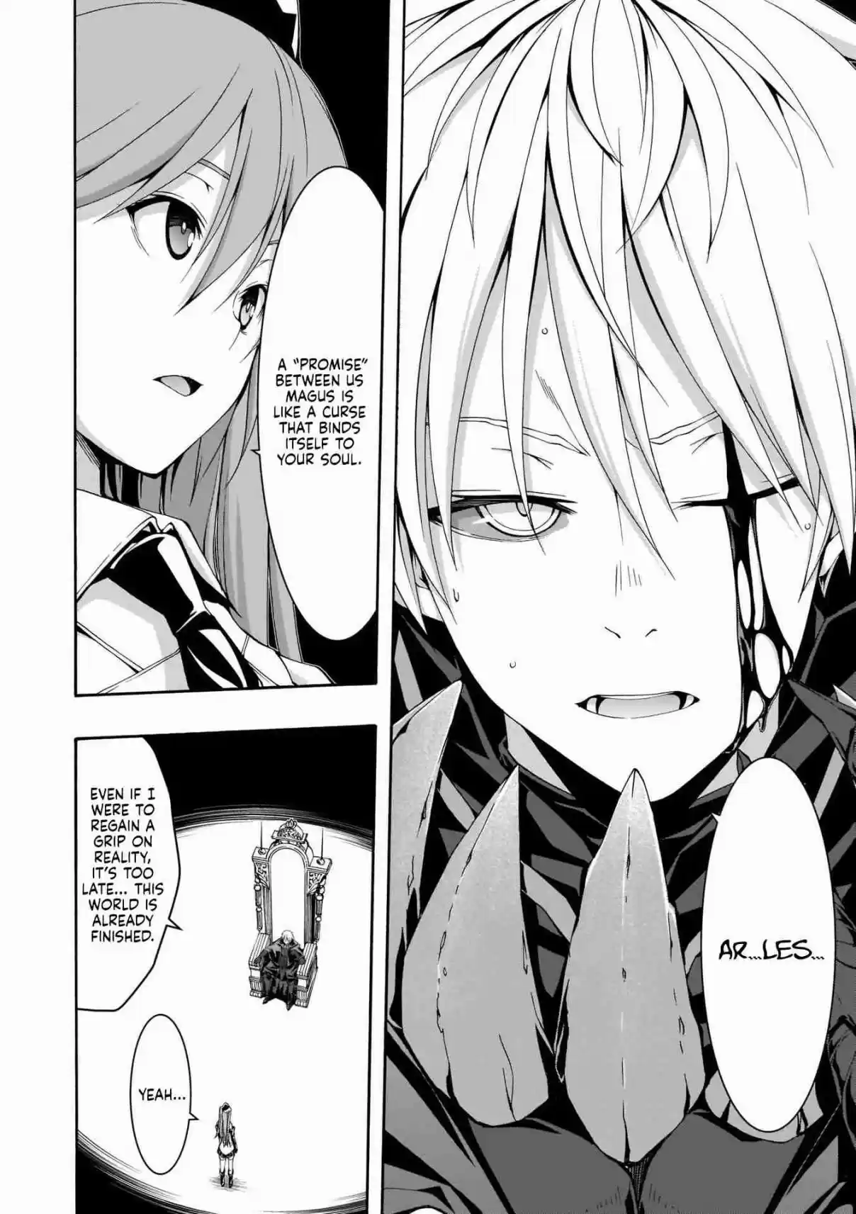 Trinity Seven Vol. 24 Ch. 113 The Demon Lord's Partner and The Eternal Prison of Black Flames