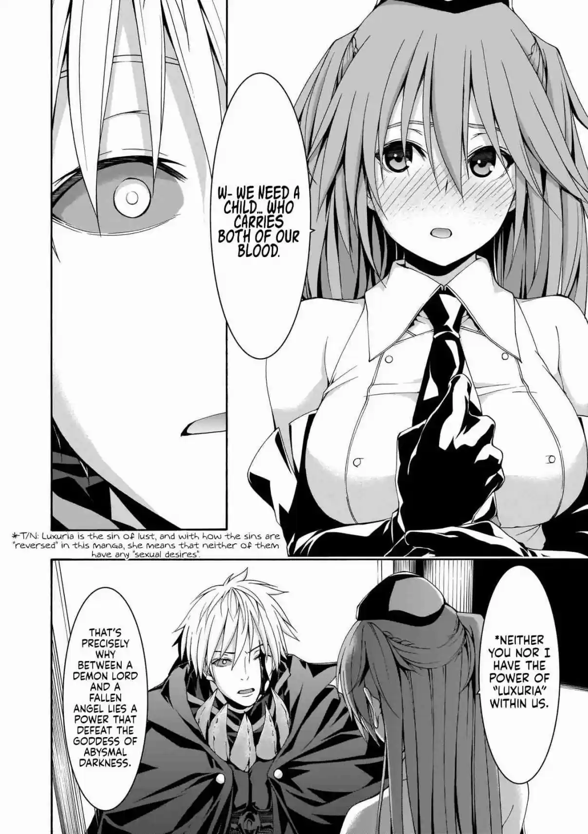 Trinity Seven Vol. 24 Ch. 113 The Demon Lord's Partner and The Eternal Prison of Black Flames