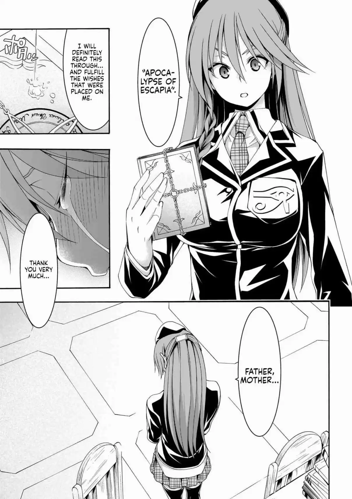 Trinity Seven Vol. 24 Ch. 113 The Demon Lord's Partner and The Eternal Prison of Black Flames