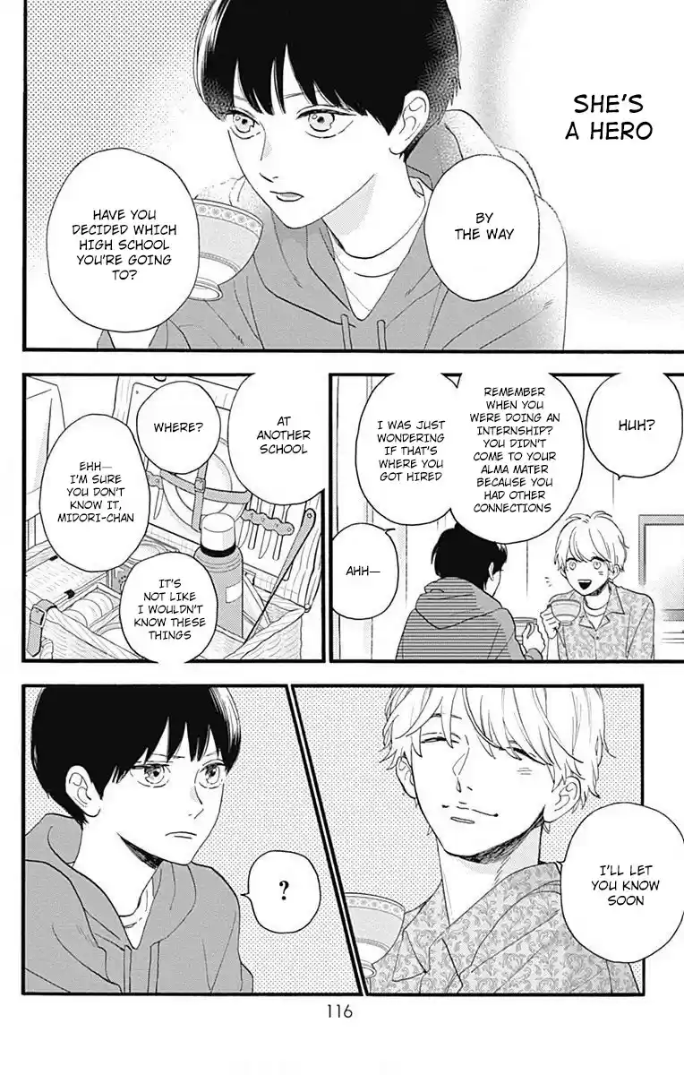 Tsubaki-Chou Lonely Planet Chapter 77.2: Boku To Midori-Chan