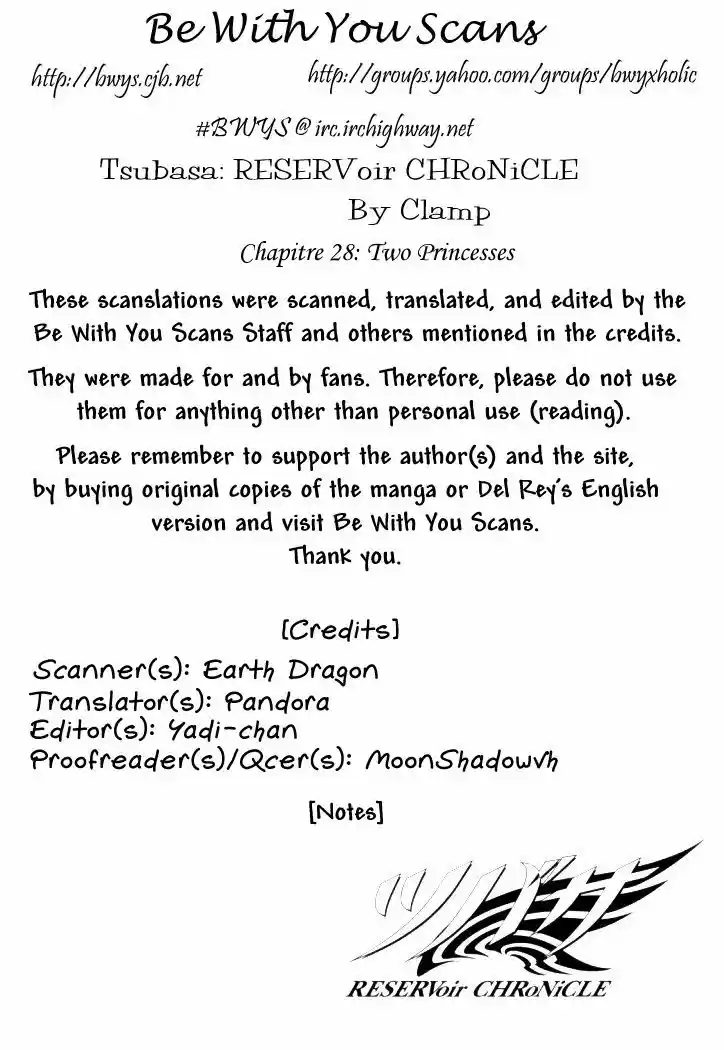 Tsubasa: Reservoir Chronicle 28