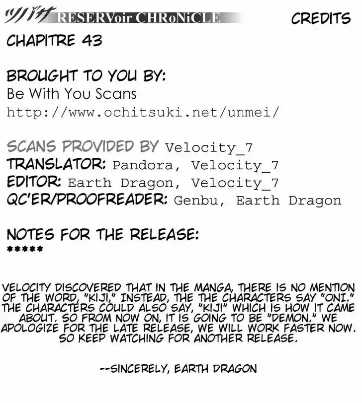 Tsubasa: Reservoir Chronicle 43