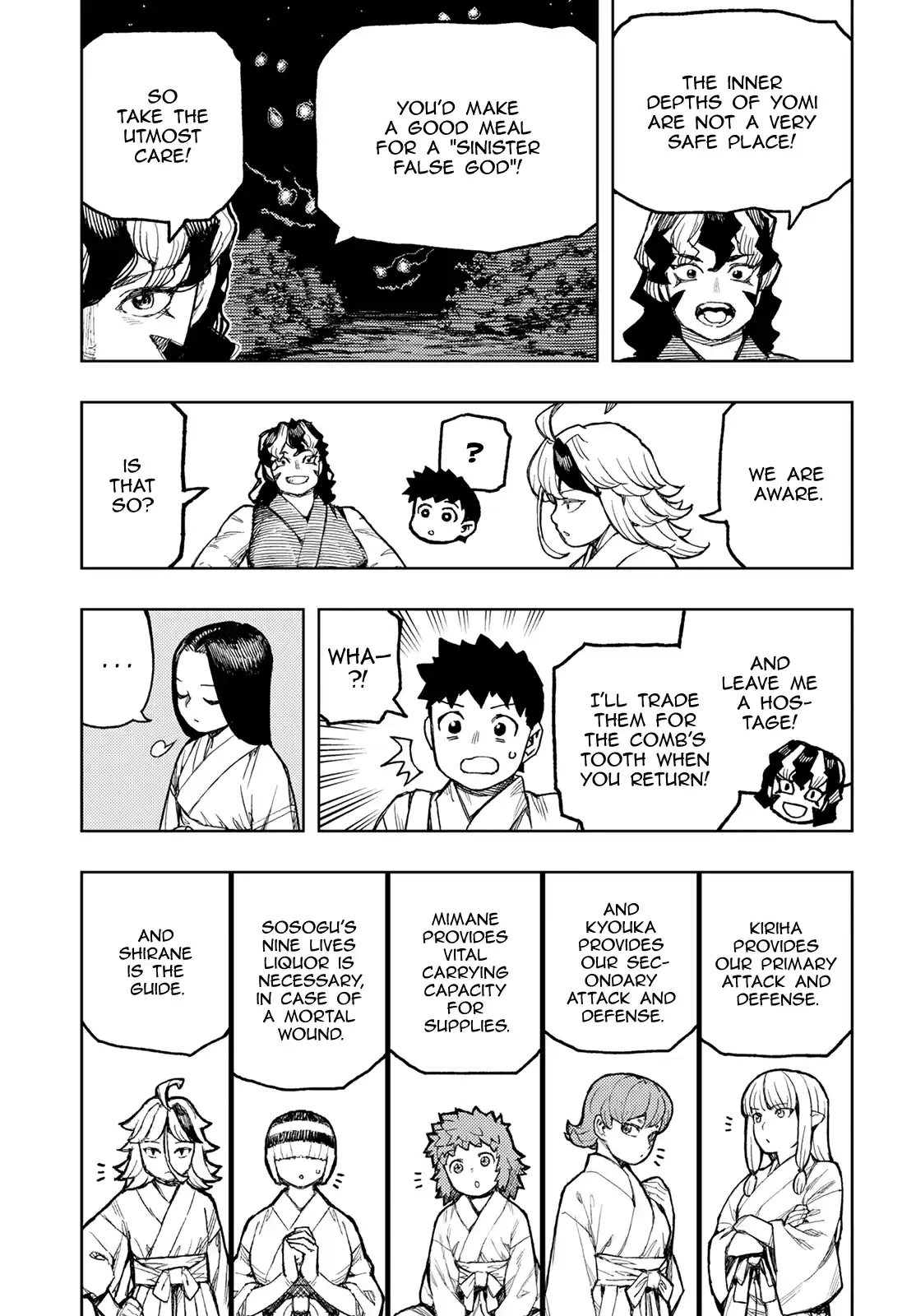 Tsugumomo Chapter 143