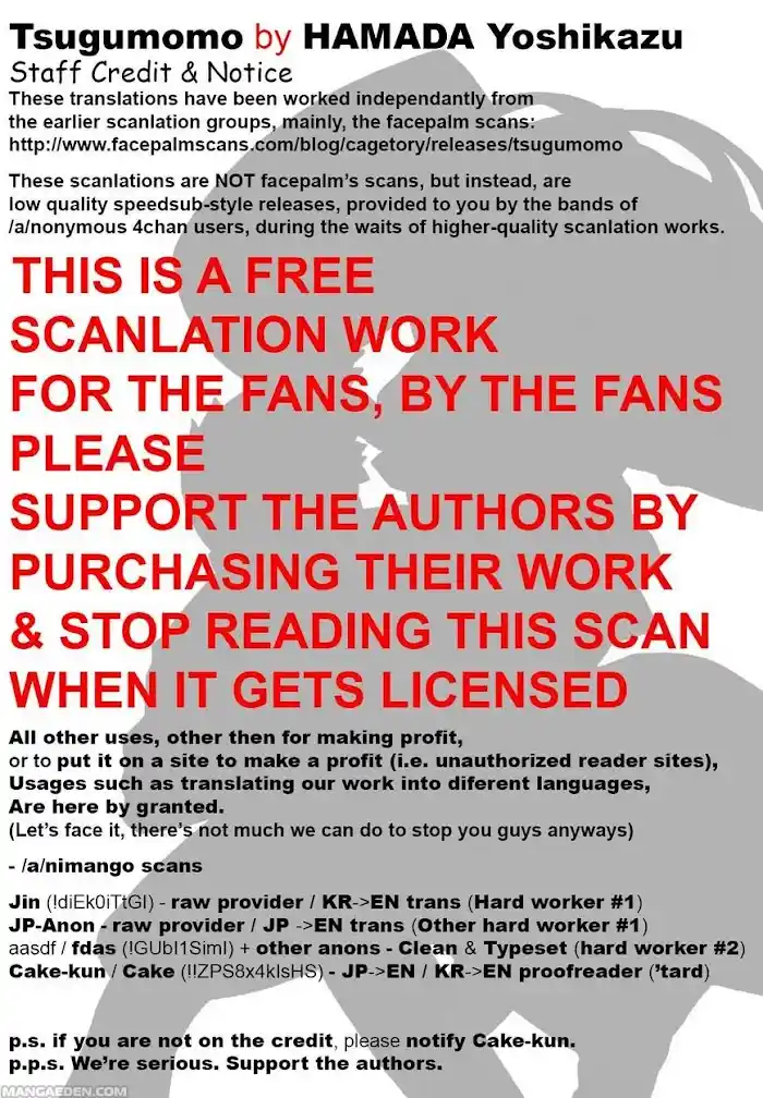 Tsugumomo Chapter 22.1