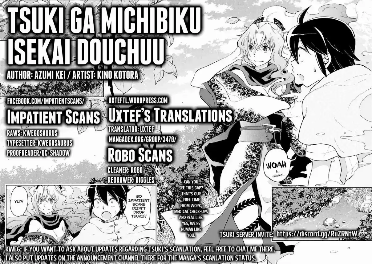 Tsuki ga Michibiku Isekai Douchuu Ch. 37 Deep, Clear, God?