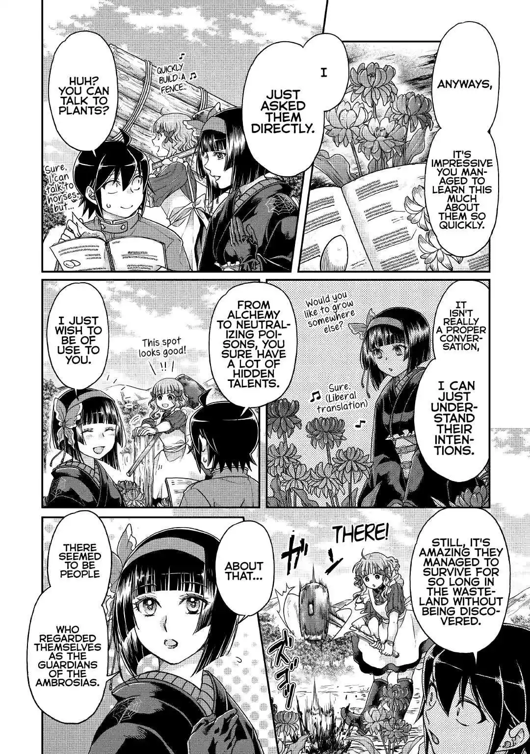 Tsuki ga Michibiku Isekai Douchuu Ch. 37 Deep, Clear, God?