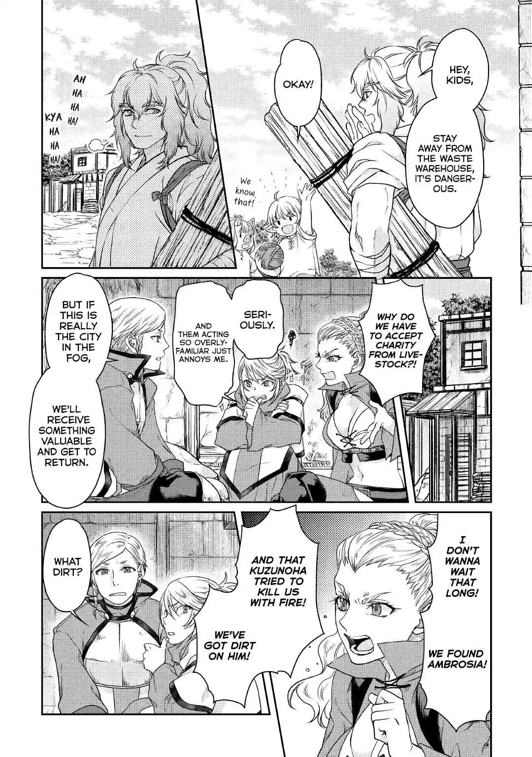 Tsuki ga Michibiku Isekai Douchuu Ch. 40 Omen of a Storm