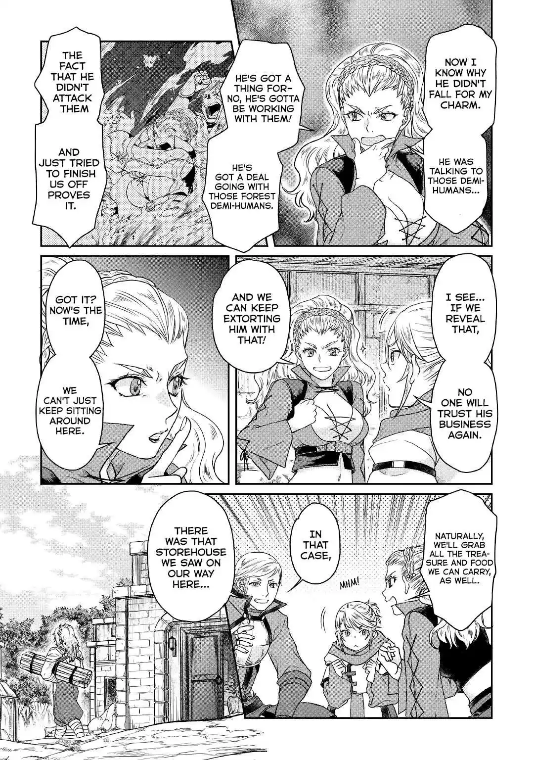 Tsuki ga Michibiku Isekai Douchuu Ch. 40 Omen of a Storm