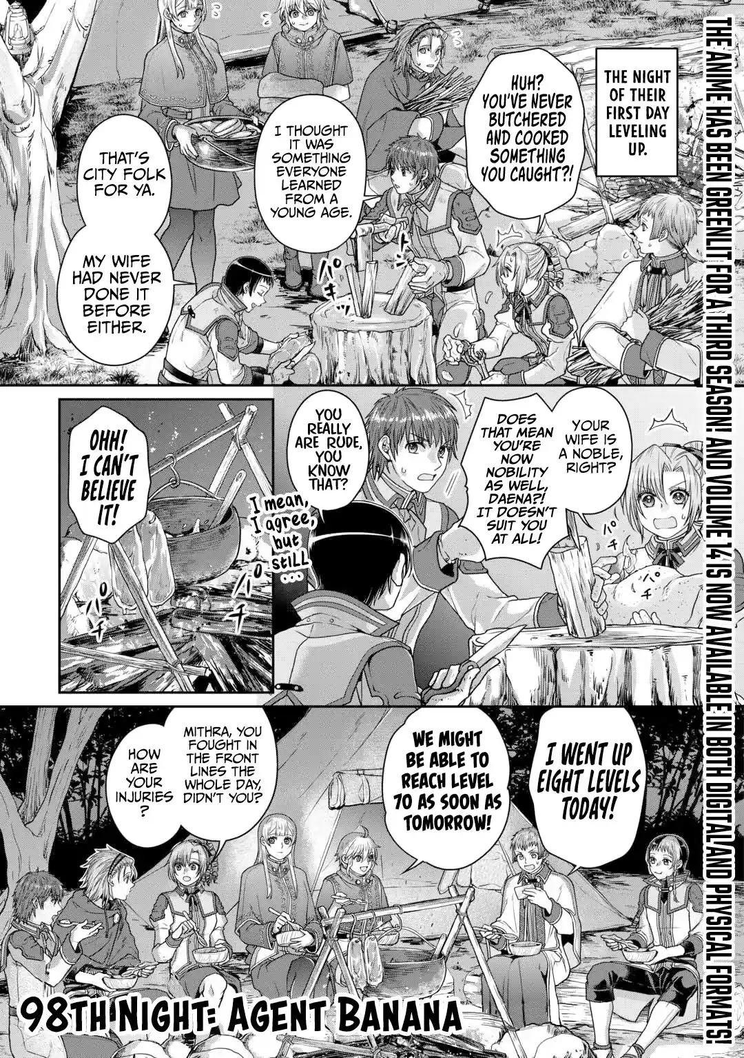 Tsuki ga Michibiku Isekai Douchuu Chapter 98