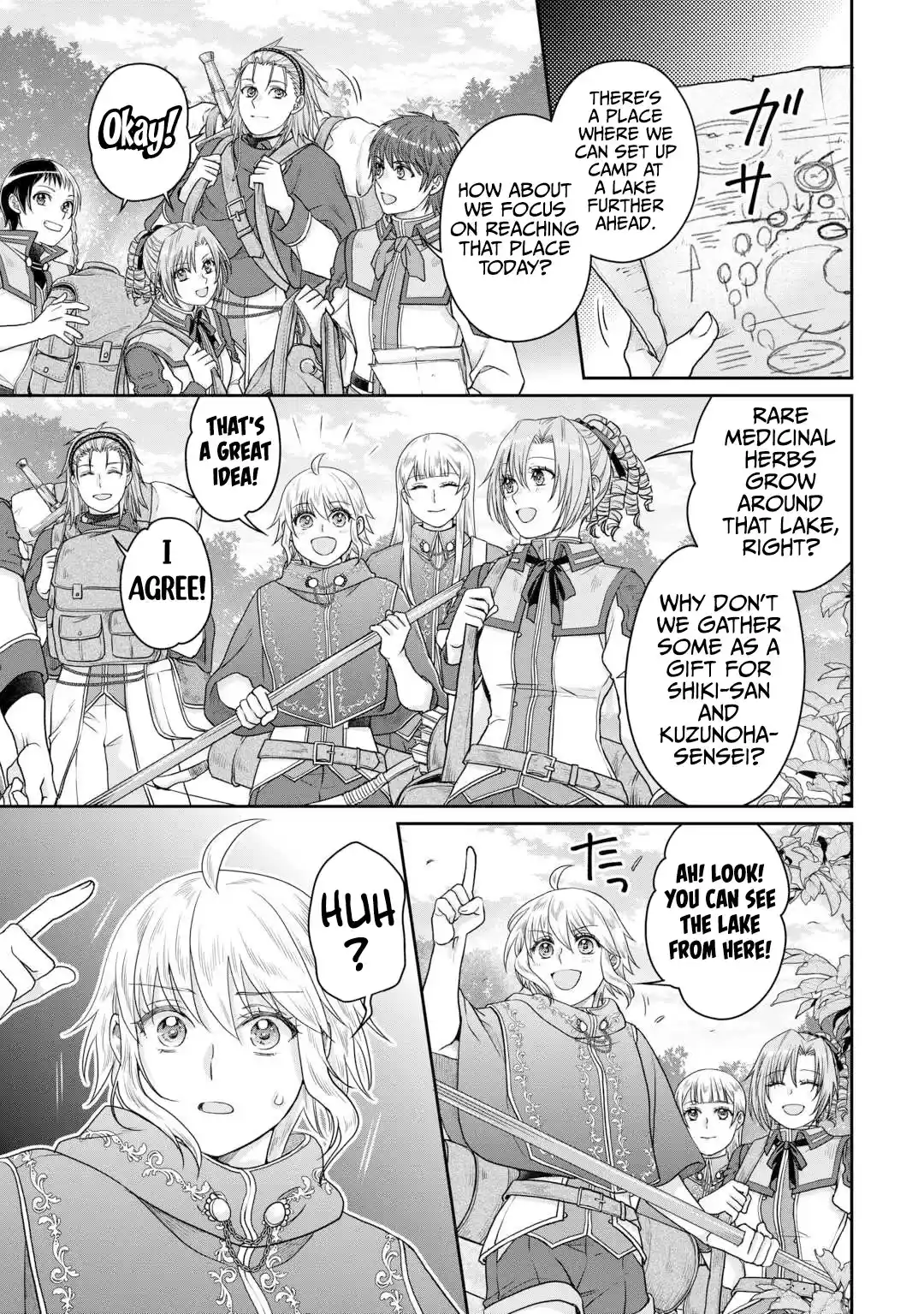 Tsuki ga Michibiku Isekai Douchuu Chapter 98