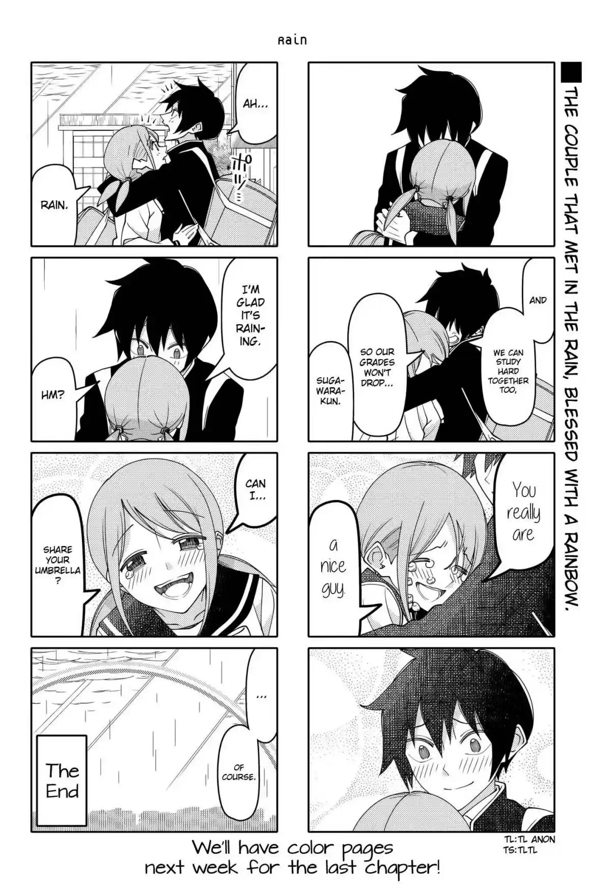 Tsurezure Children Ch. 211 Rain (Takano/Sugawara)