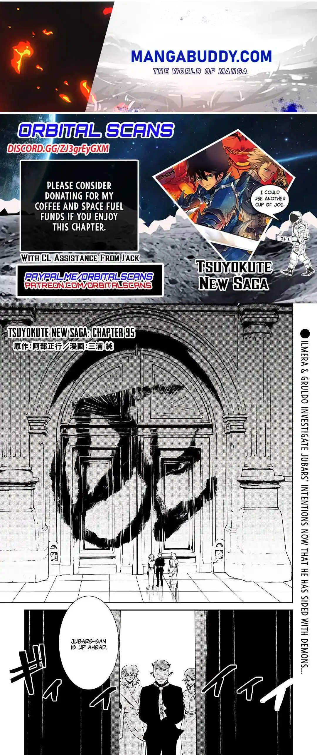 Tsuyokute New Saga Chapter 95