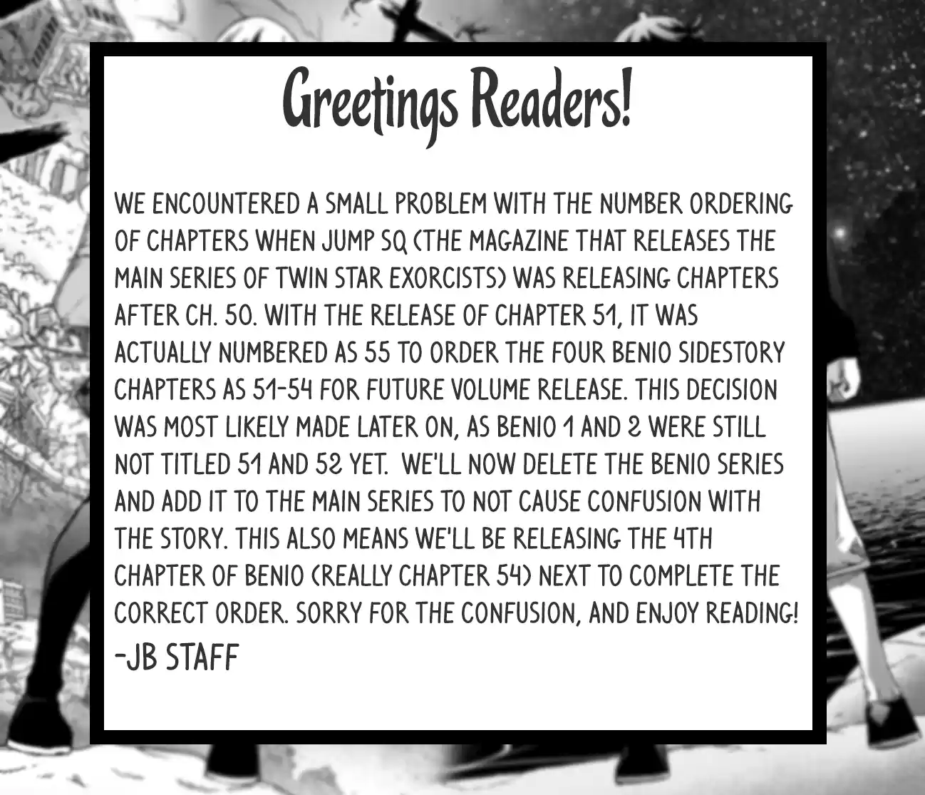 Twin Star Exorcists 51