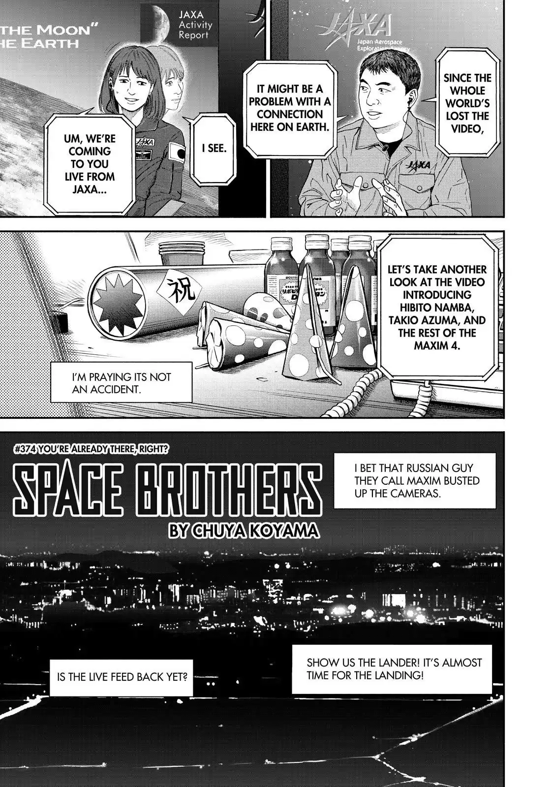 Uchuu Kyoudai Chapter 374