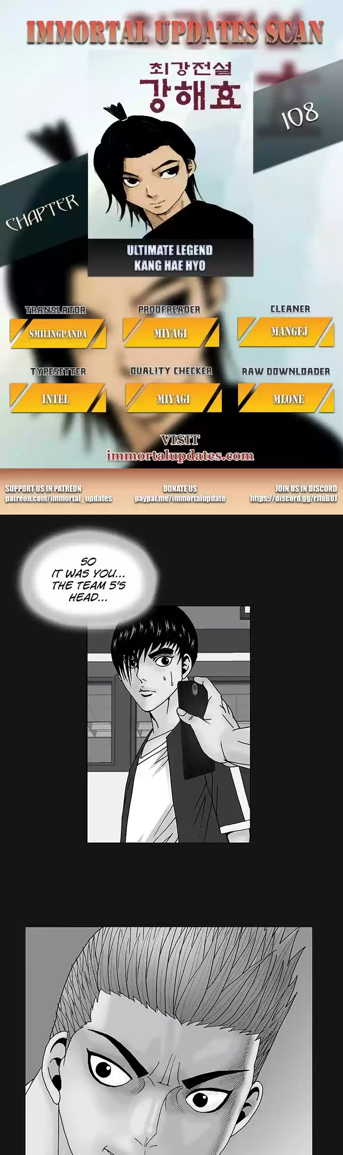 Ultimate Legend: Kang Hae Hyo Chapter 108