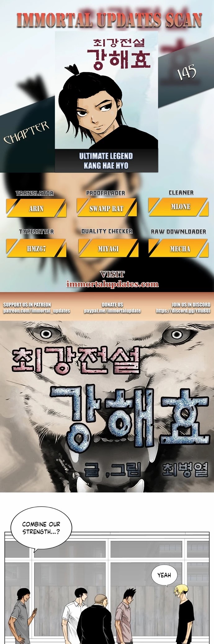 Ultimate Legend: Kang Hae Hyo Chapter 145