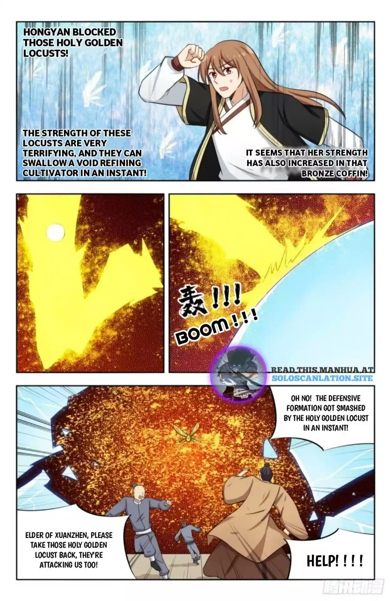 Ultimate Scheming System Ch. 229 Holy Golden Locust