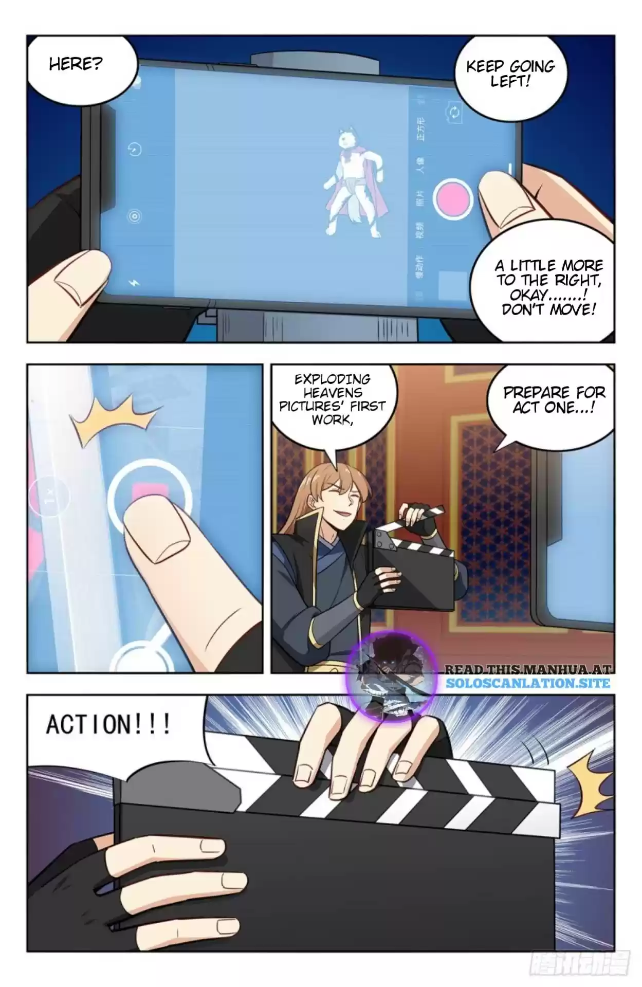 Ultimate Scheming System Ch. 252 Xu Que Filming