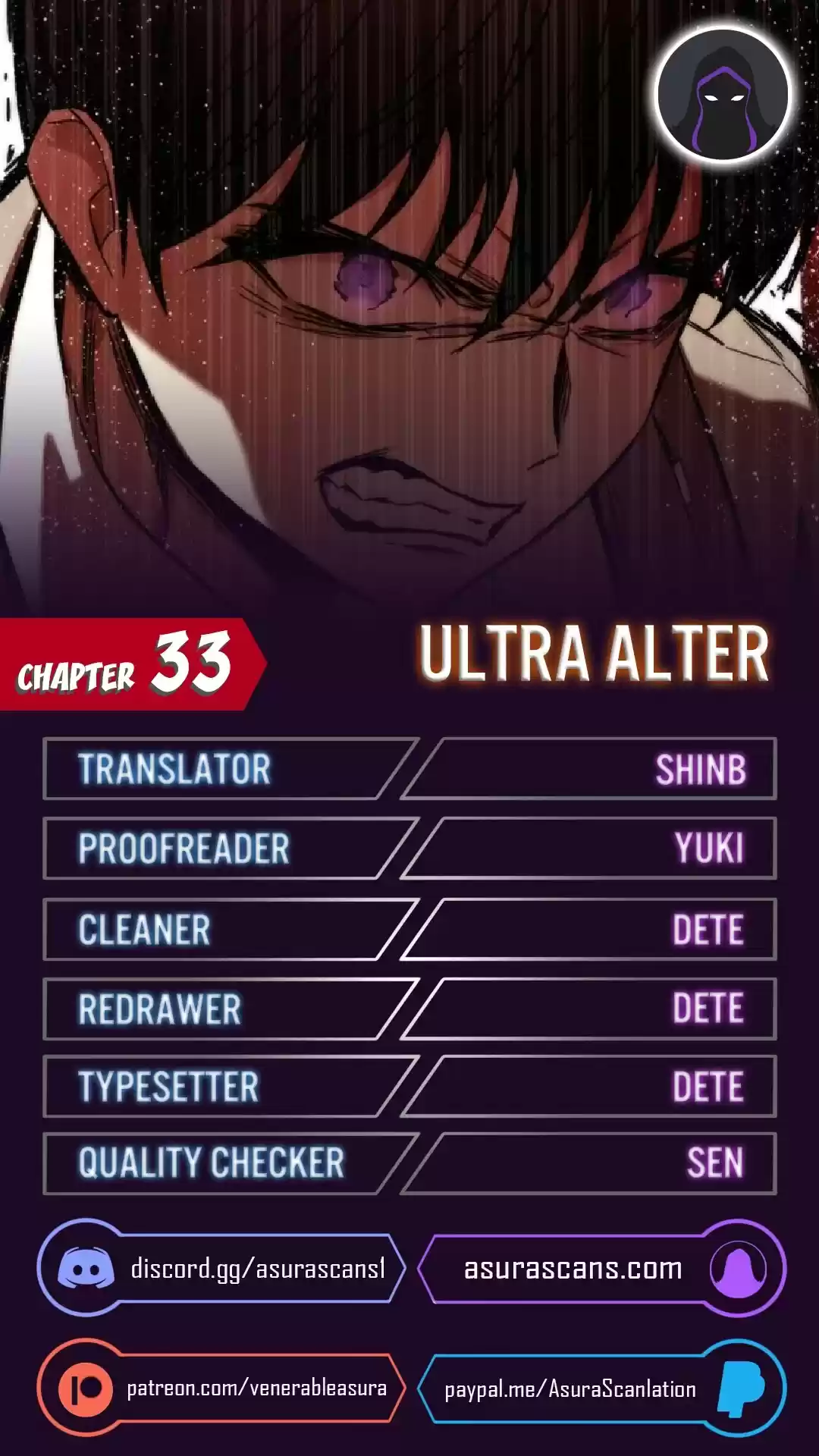Ultra Alter Chapter 33
