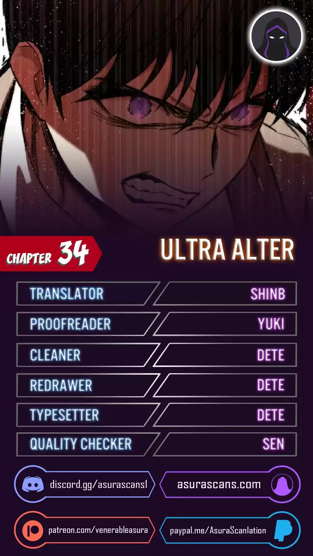 Ultra Alter Chapter 34