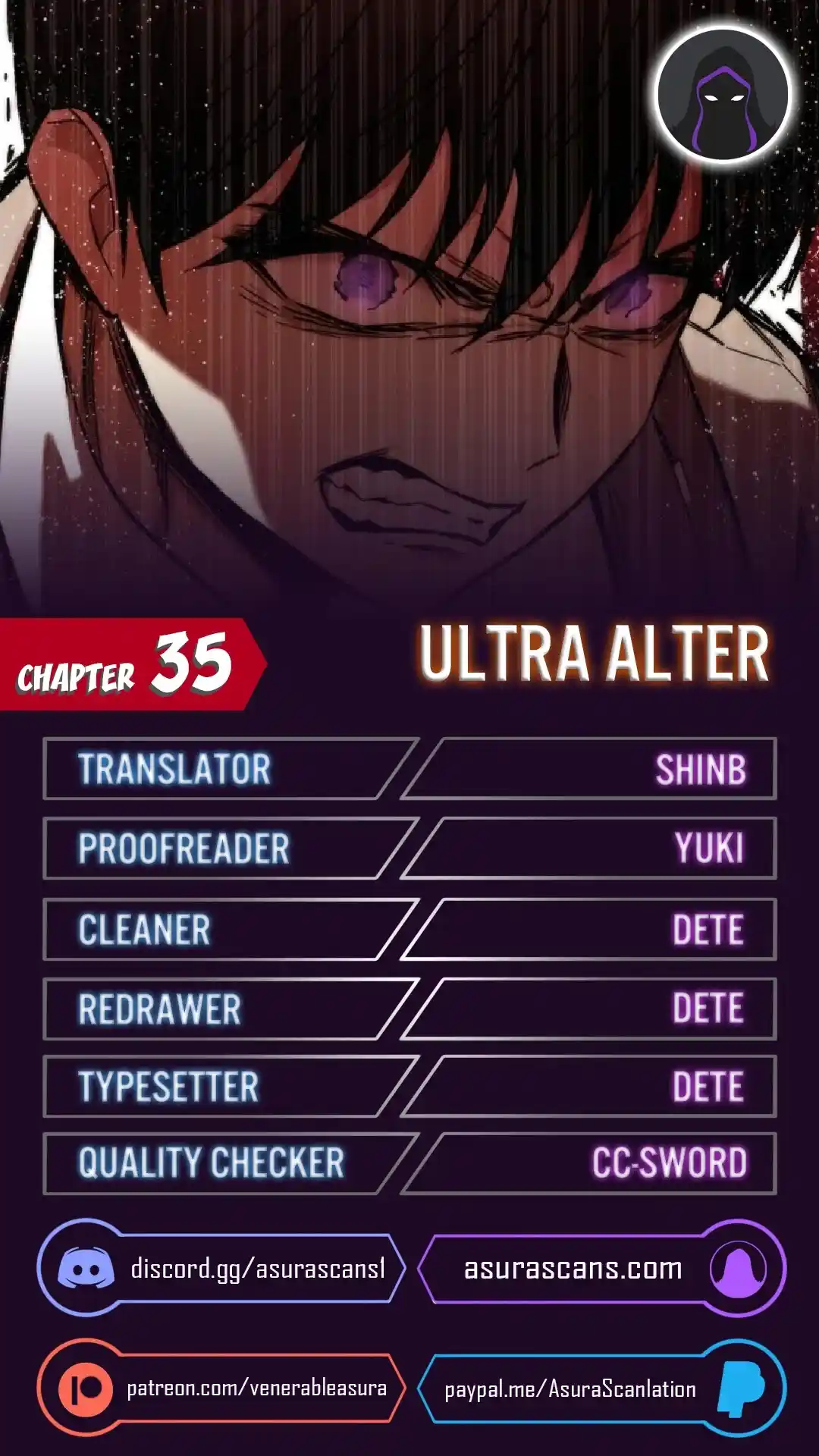 Ultra Alter Chapter 35