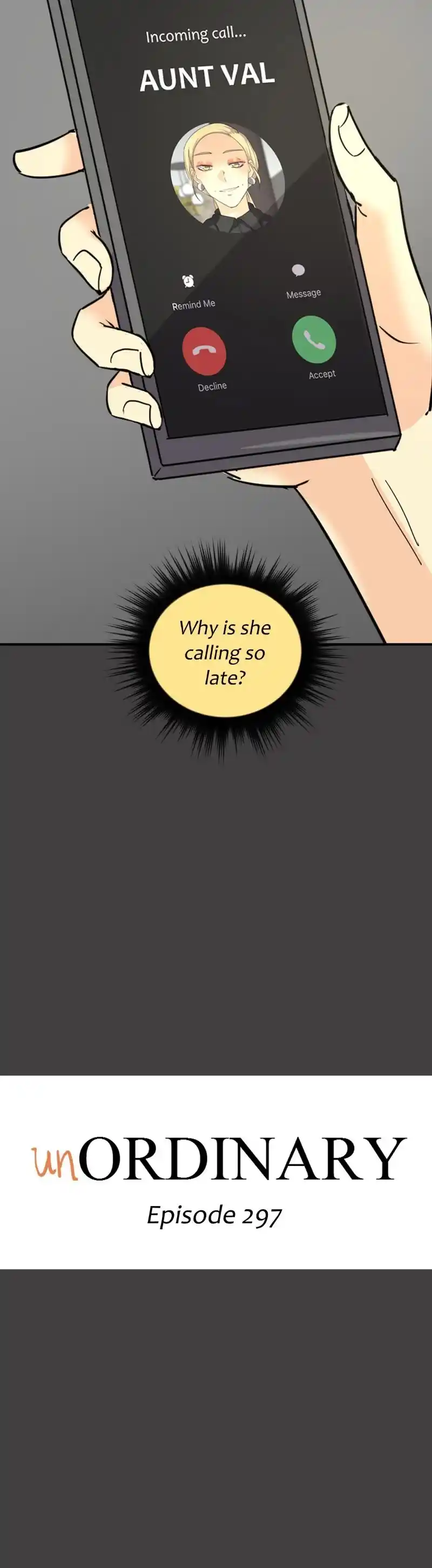 Unordinary Chapter 305