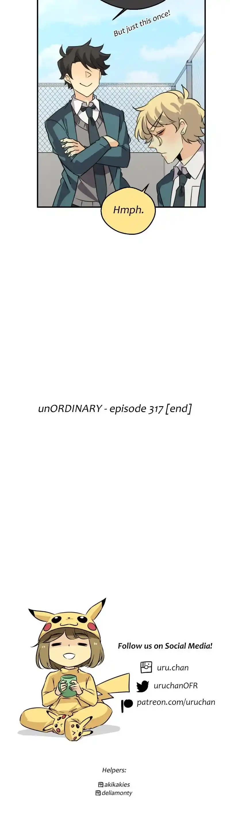 Unordinary Chapter 325