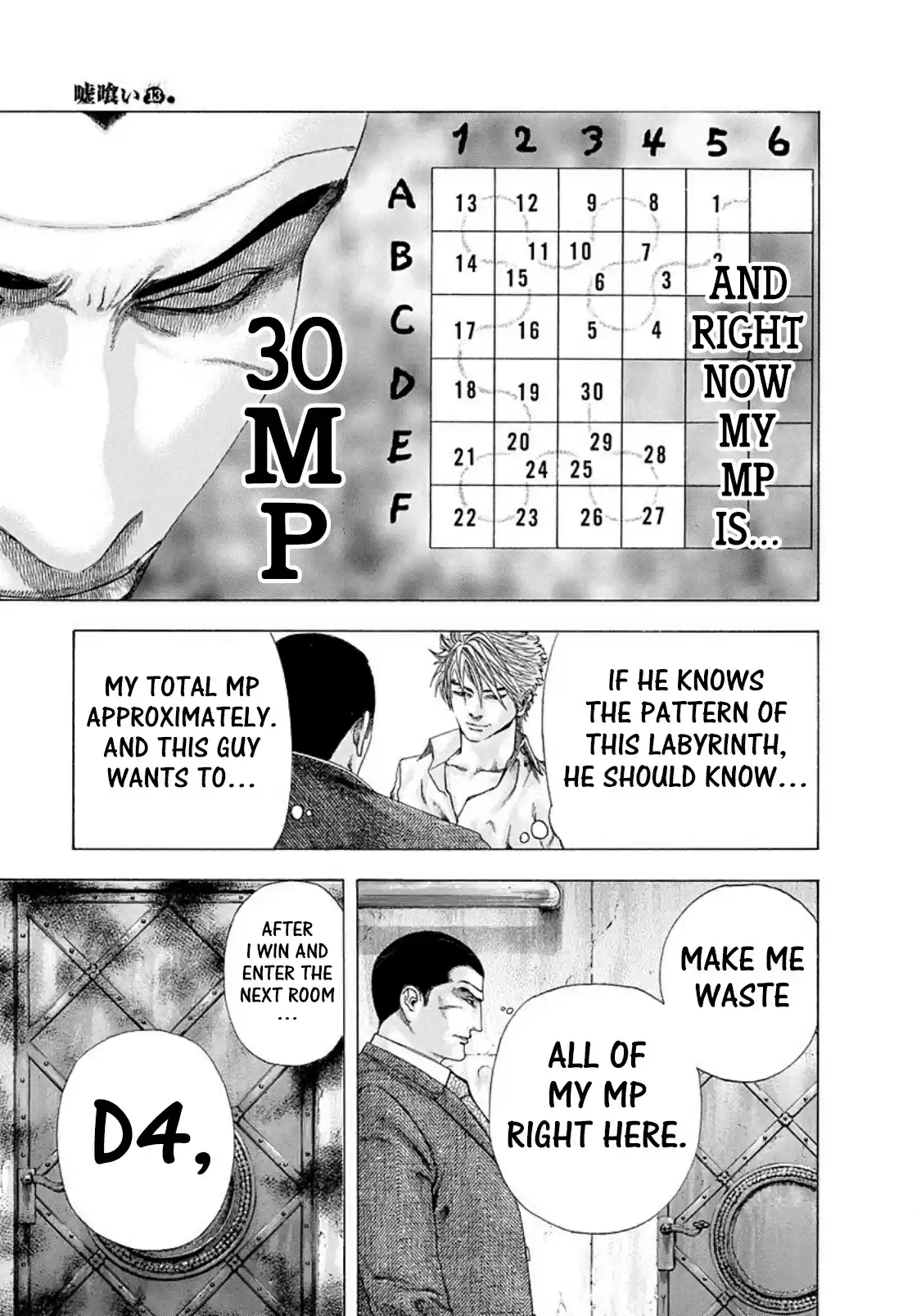 Usogui Vol. 12 Ch. 136 Characteristic of an Elite