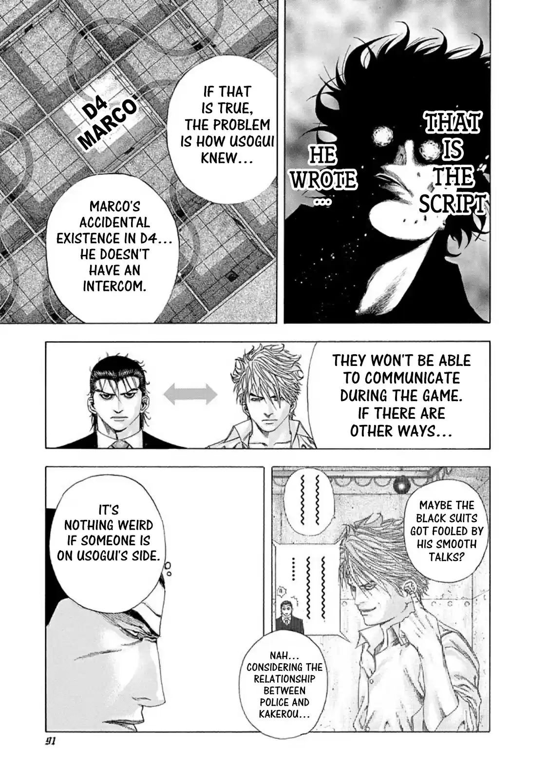 Usogui Vol. 12 Ch. 136 Characteristic of an Elite