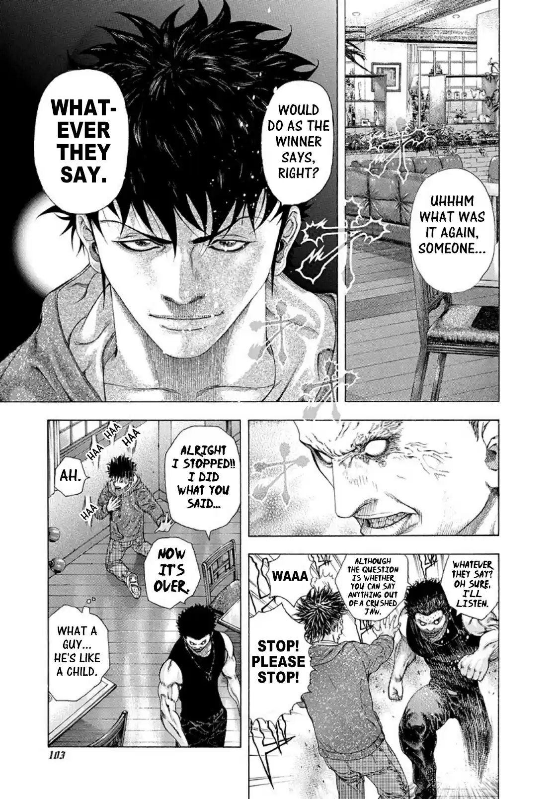 Usogui Vol. 14 Ch. 148 Both Men Face Off